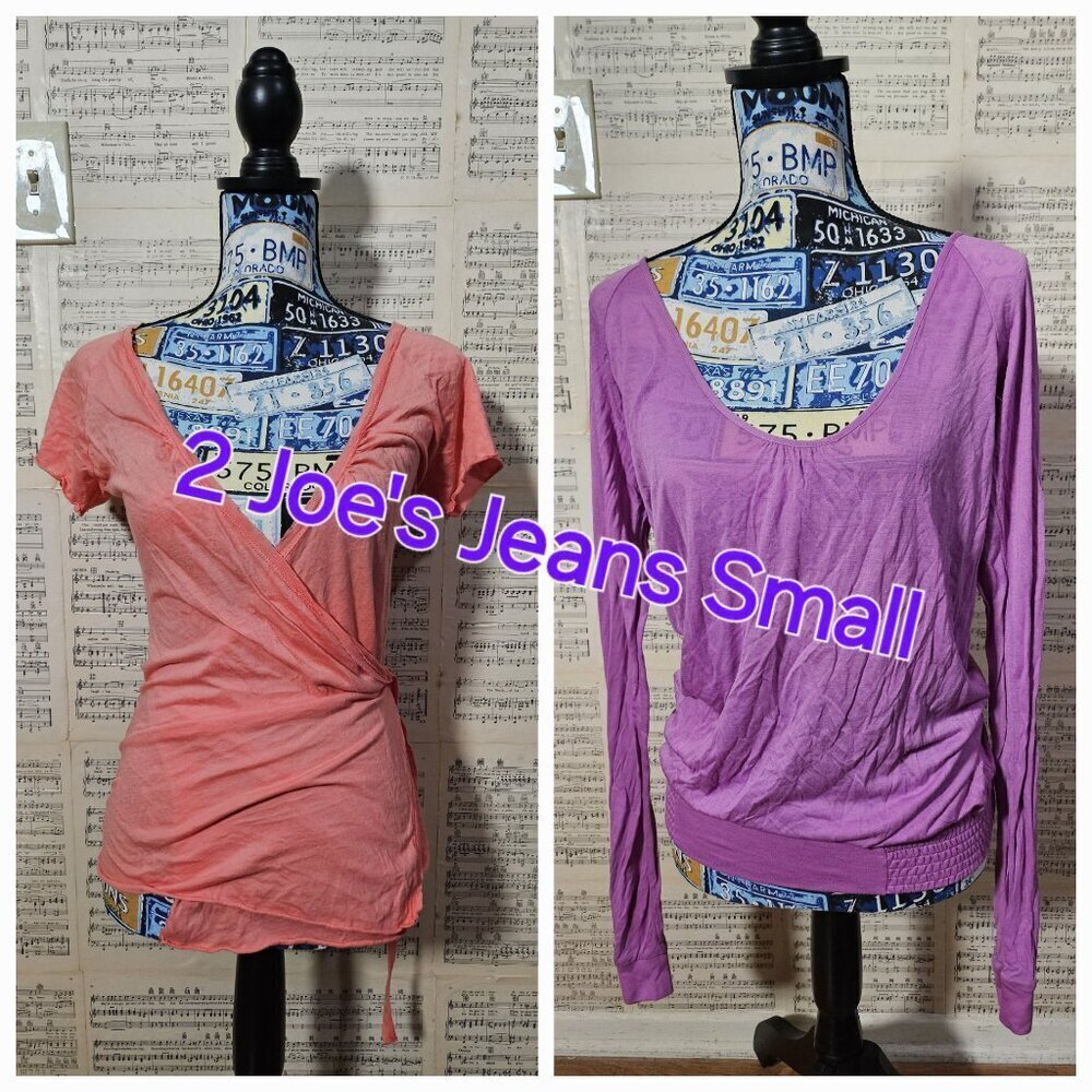 Joe's Jeans Small Ballet Wrap Top Bundle